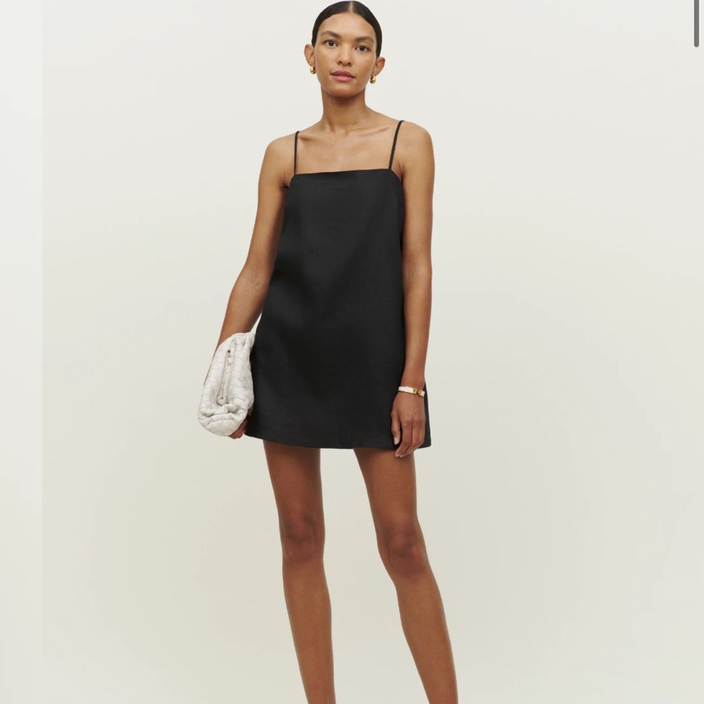 Reformation Aubree Linen Dress
